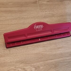 Happy Planner Pink Hole Punch